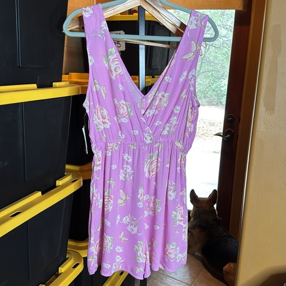 NWT BP. Woven Sleeveless V-Neck Romper Size Small - Picture 10 of 10